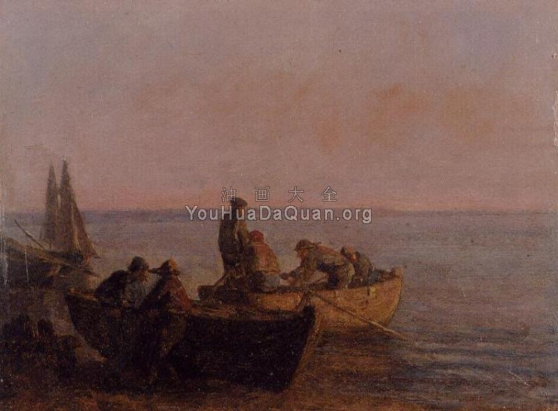 Near Honfleur - 尤金·布丹